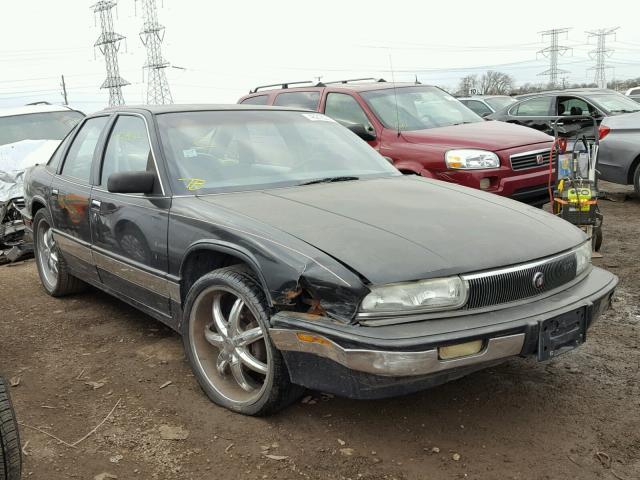 2G4WD54LXM1890206 - 1991 BUICK REGAL LIMI BLACK photo 1