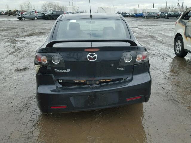 JM1BK32F281124282 - 2008 MAZDA 3 I BLACK photo 9