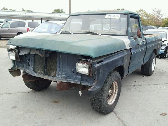 F10GRFE5778 - 1979 FORD F-100 GREEN photo 2