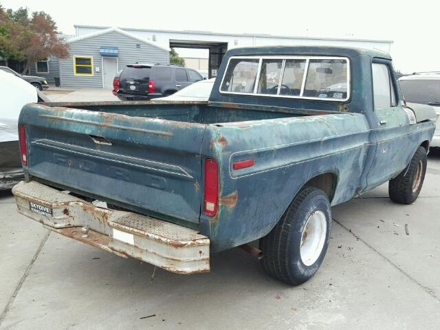 F10GRFE5778 - 1979 FORD F-100 GREEN photo 4