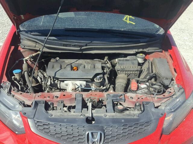 2HGFG3B14CH555208 - 2012 HONDA CIVIC EXL 红色 照片 7