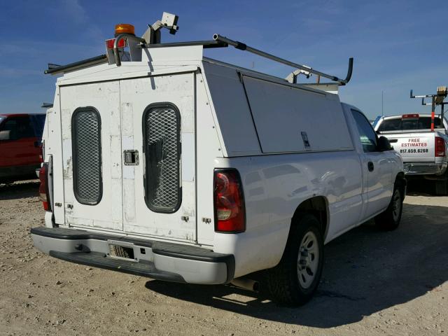 3GCEC14X26G252217 - 2006 CHEVROLET SILVERADO TWO TONE photo 4