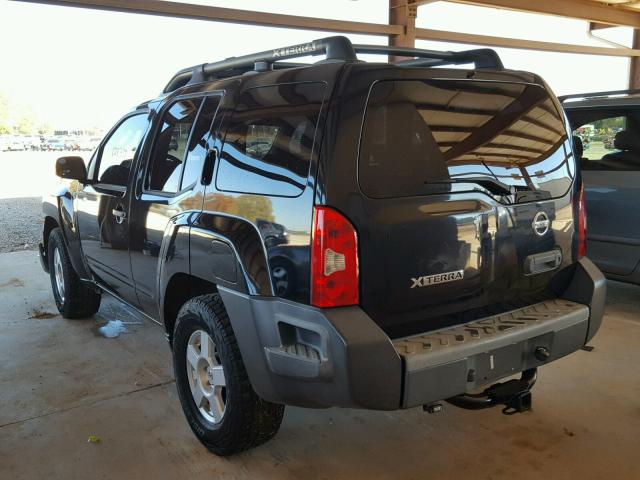 5N1AN08U57C524164 - 2007 NISSAN XTERRA OFF BLACK photo 3