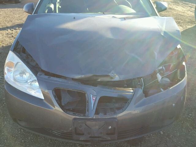 1G2ZH558564249671 - 2006 PONTIAC G6 GT GRAY photo 9