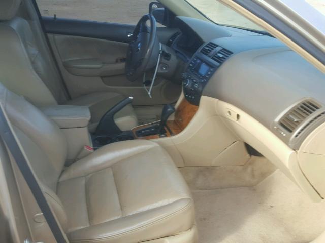 1HGCM66583A065105 - 2003 HONDA ACCORD EX GOLD photo 5