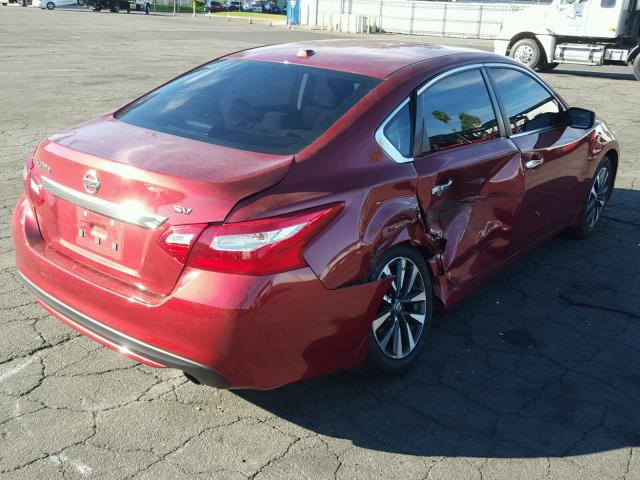 1N4AL3AP9GC133492 - 2016 NISSAN ALTIMA 2.5 RED photo 4