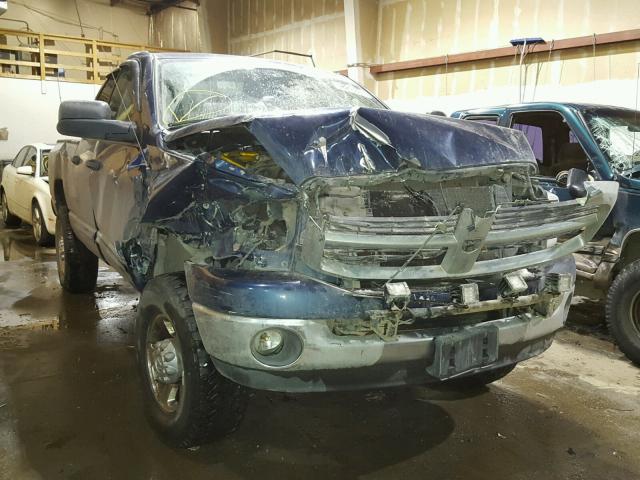 1D7KS28A47J585414 - 2007 DODGE RAM 2500 S BLUE photo 1