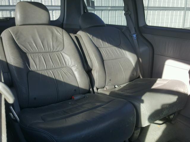 5FNRL18964B086204 - 2004 HONDA ODYSSEY EX BLUE photo 6