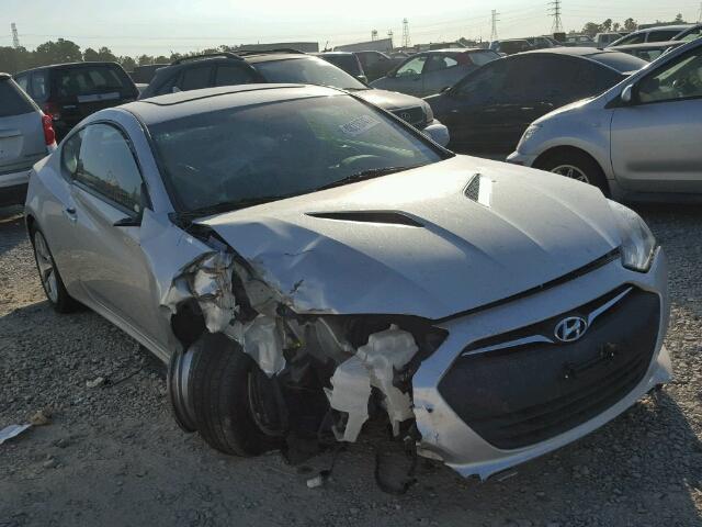 KMHHT6KD7DU095454 - 2013 HYUNDAI GENESIS CO SILVER photo 1