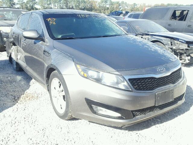 5XXGN4A75CG013879 - 2012 KIA OPTIMA EX GRAY photo 1