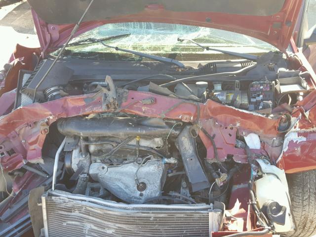 1G1ZT548X4F207549 - 2004 CHEVROLET MALIBU LS წითელი ფოტო 7