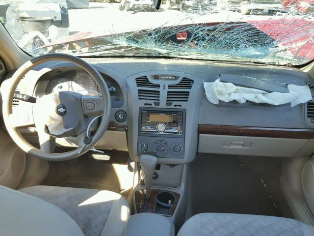 1G1ZT548X4F207549 - 2004 CHEVROLET MALIBU LS წითელი ფოტო 9