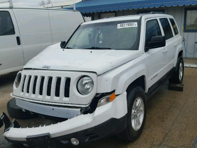 1C4NJPBB8FD158016 - 2015 JEEP PATRIOT SP WHITE photo 2