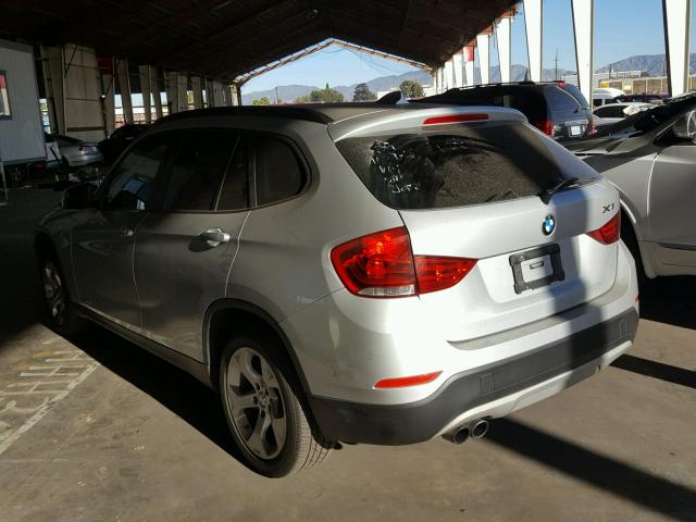 WBAVM1C52EVW53413 - 2014 BMW X1 SDRIVE2 SILVER photo 3