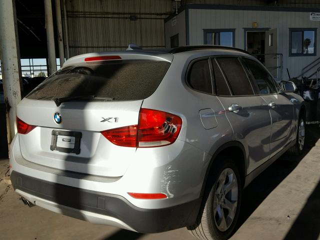 WBAVM1C52EVW53413 - 2014 BMW X1 SDRIVE2 SILVER photo 4