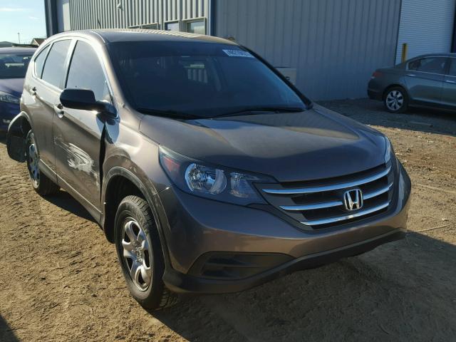 2HKRM4H36EH712251 - 2014 HONDA CR-V LX GRAY photo 1