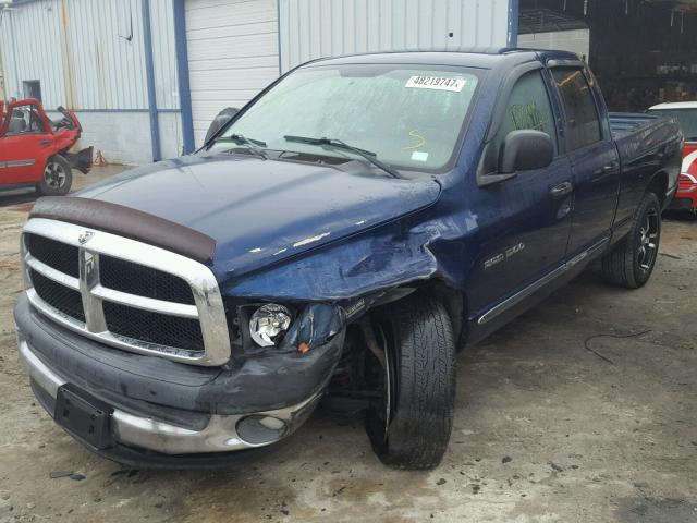 1D7HA18D54J135543 - 2004 DODGE RAM 1500 S BLUE photo 9