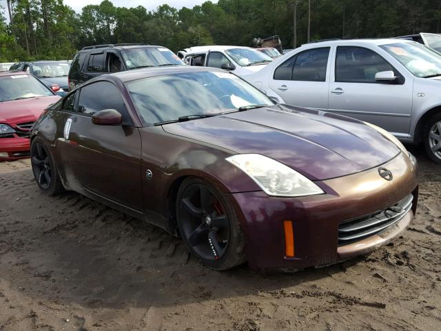 JN1AZ34D96M304733 - 2006 NISSAN 350Z COUPE PURPLE photo 1