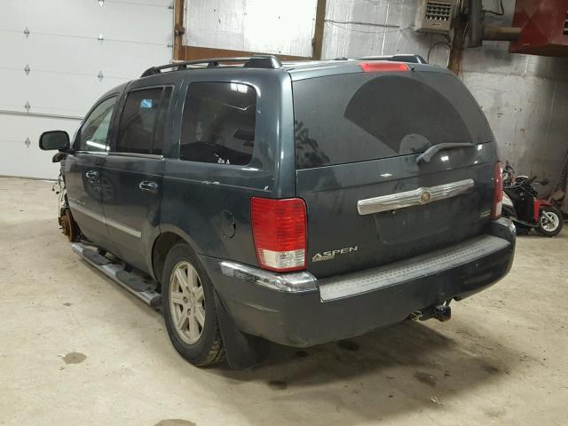 1A8HW58N48F136325 - 2008 CHRYSLER ASPEN LIMI GRAY photo 3
