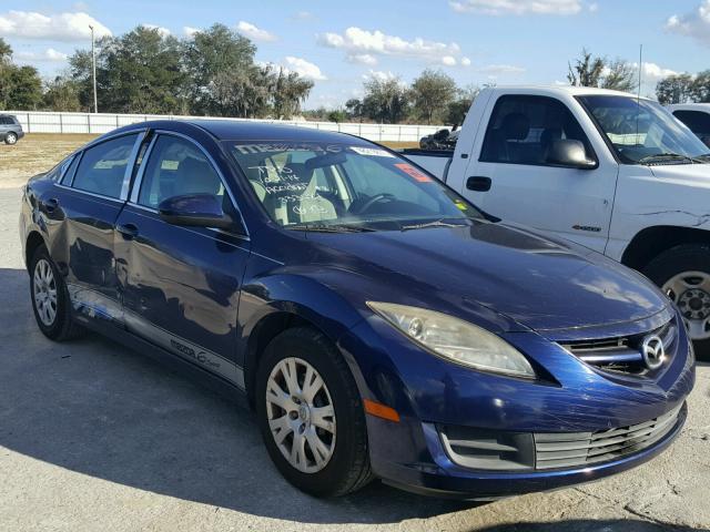 1YVHZ8BH3A5M33739 - 2010 MAZDA 6 I BLUE photo 1