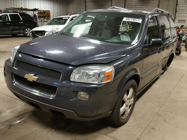 1GNDV33W08D128206 - 2008 CHEVROLET UPLANDER L BLUE photo 2