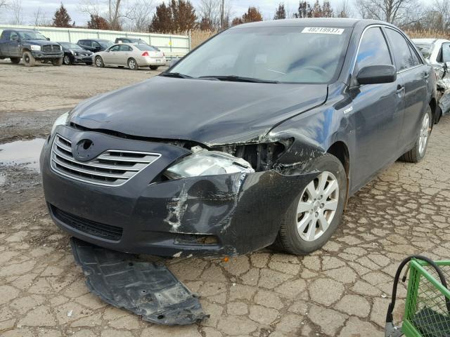 4T1BB46K97U008275 - 2007 TOYOTA CAMRY NEW BLACK photo 2