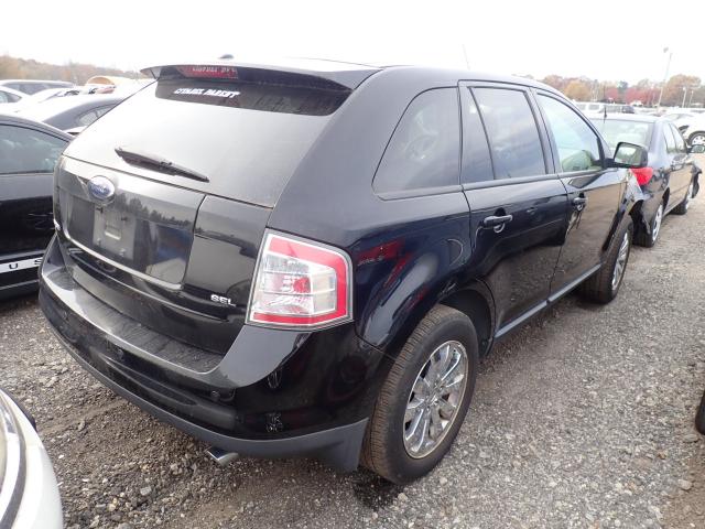 2FMDK39C97BB38361 - 2007 FORD EDGE SEL P BLACK photo 4