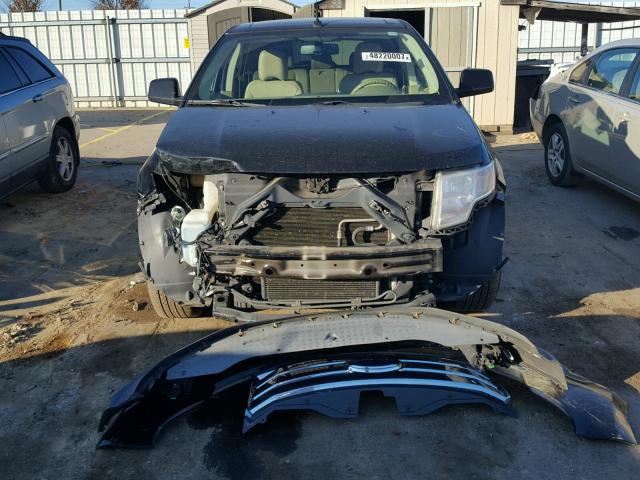 2FMDK39C97BB38361 - 2007 FORD EDGE SEL P BLACK photo 9