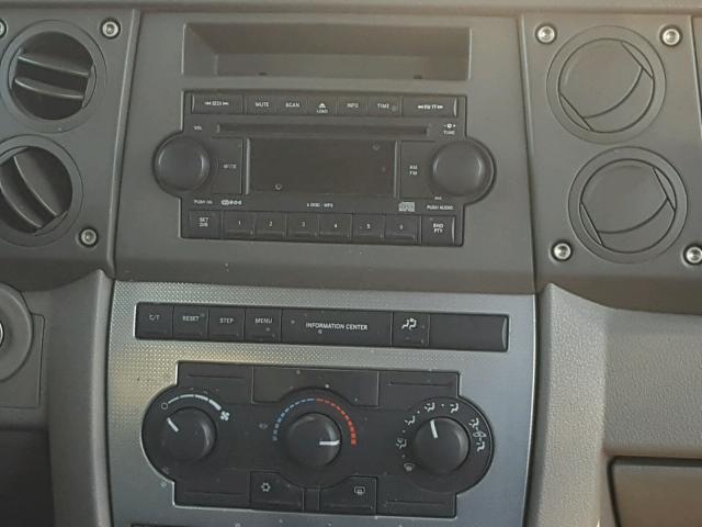 1J8HG48N86C275380 - 2006 JEEP COMMANDER BLACK photo 9