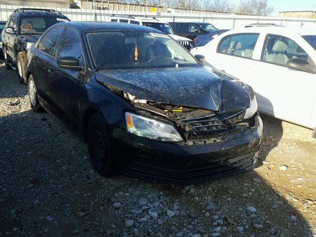 3VW2K7AJ5FM281251 - 2015 VOLKSWAGEN JETTA BASE 黑色 照片 1