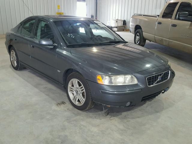 YV1RS592162552388 - 2006 VOLVO S60 2.5T GRAY photo 1