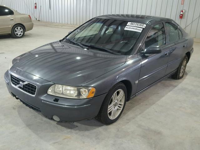 YV1RS592162552388 - 2006 VOLVO S60 2.5T GRAY photo 2