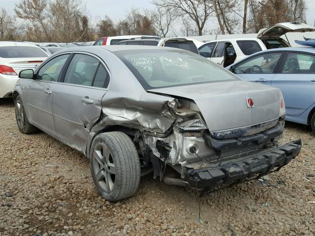 1G8ZS57N87F210945 - 2007 SATURN AURA XE SILVER photo 3