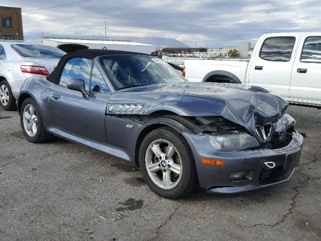 WBACH9342YLF90639 - 2000 BMW Z3 2.3 GRAY photo 1