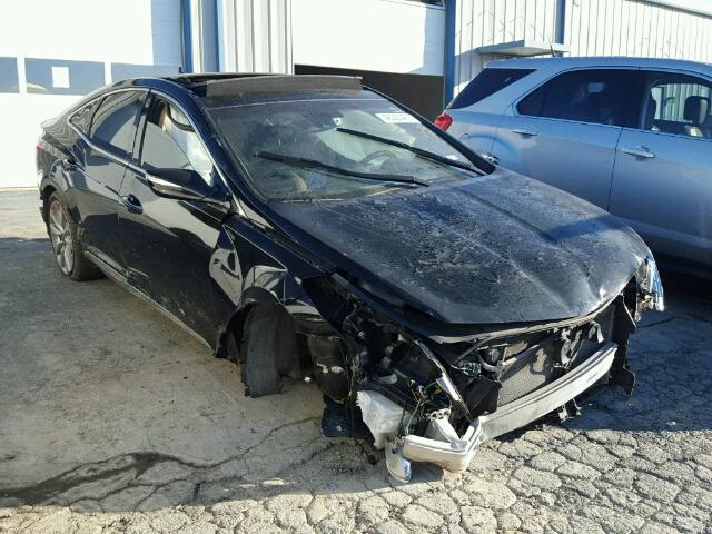 KMHFH4JG4FA439299 - 2015 HYUNDAI AZERA LIMI BLACK photo 1