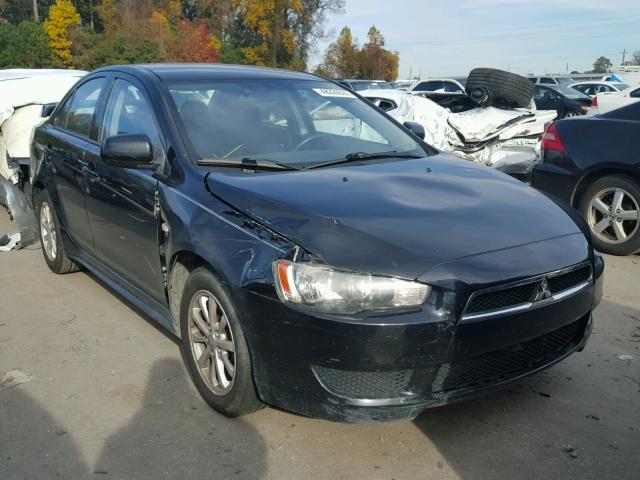 JA32U2FU1AU009284 - 2010 MITSUBISHI LANCER ES/ BLACK photo 1