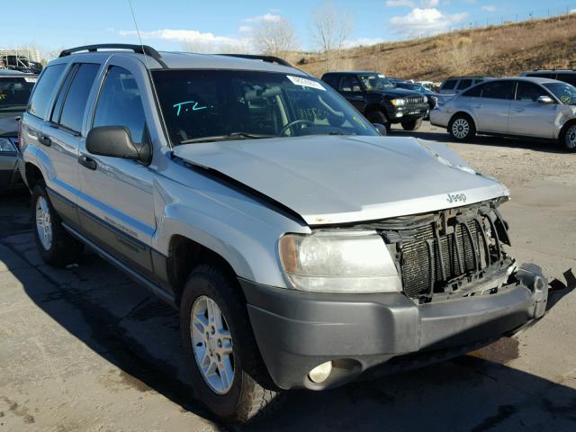 1J4GW48SX4C184176 - 2004 JEEP GRAND CHER GRAY photo 1