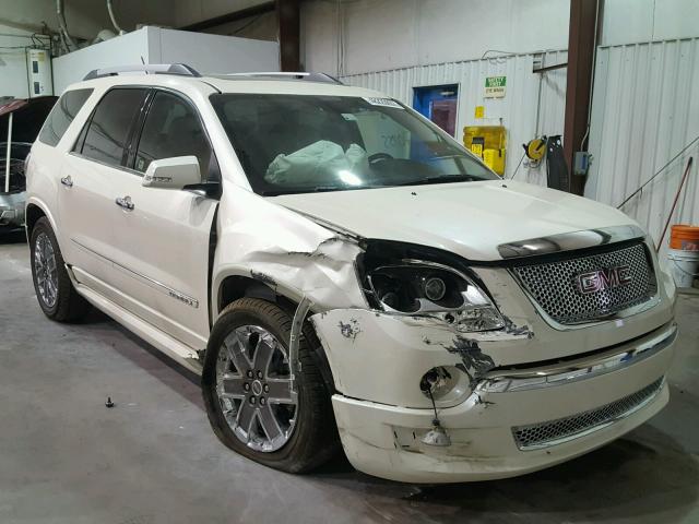 1GKKVTED7BJ243670 - 2011 GMC ACADIA DEN WHITE photo 1