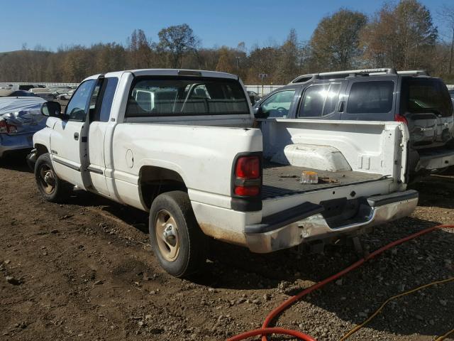 1B7HC13Y31J580437 - 2001 DODGE RAM 1500 WHITE photo 3