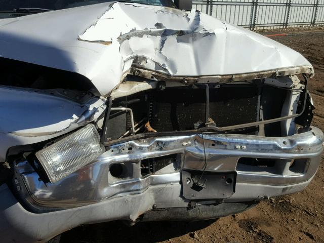 1B7HC13Y31J580437 - 2001 DODGE RAM 1500 WHITE photo 9