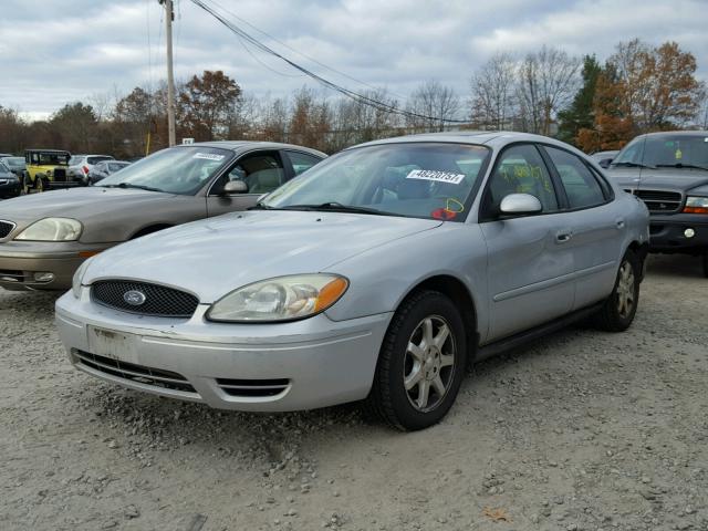 1FAFP56U86A160245 - 2006 FORD TAURUS SEL SILVER photo 2