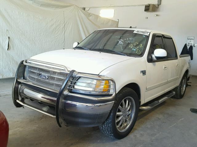 1FTRW07L62KD14524 - 2002 FORD F150 SUPER WHITE photo 2