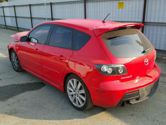 JM1BK34M371660992 - 2007 MAZDA SPEED 3 红色 照片 3