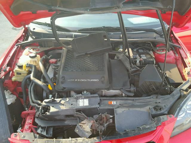 JM1BK34M371660992 - 2007 MAZDA SPEED 3 红色 照片 7