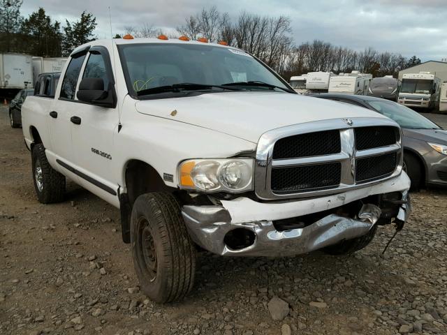 3D7KU28D24G155995 - 2004 DODGE RAM 2500 S WHITE photo 1