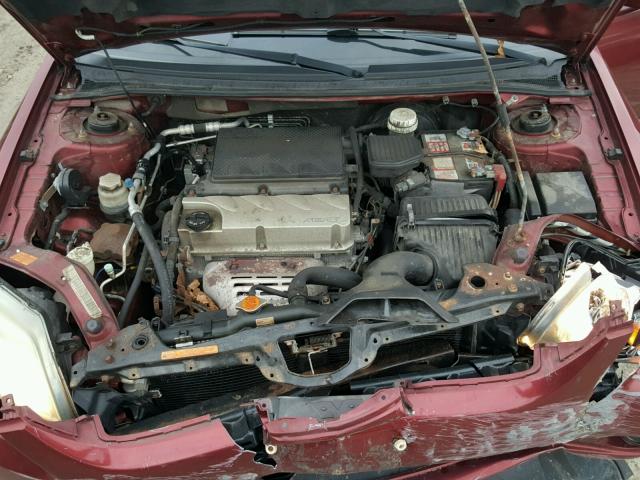 4A3AB36F76E075881 - 2006 MITSUBISHI GALANT ES RED photo 7