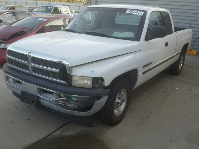 3B7HC13Z6WG237249 - 1998 DODGE RAM 1500 WHITE photo 2