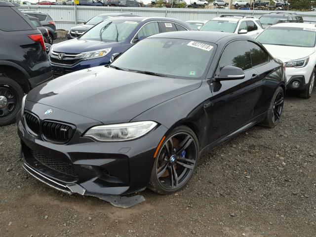 WBS1H9C53GV786178 - 2016 BMW M2 BLACK photo 2