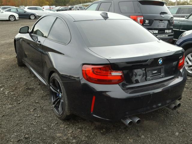 WBS1H9C53GV786178 - 2016 BMW M2 BLACK photo 3