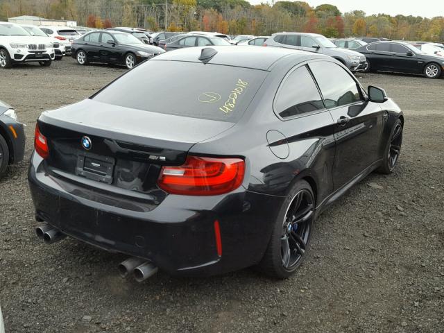 WBS1H9C53GV786178 - 2016 BMW M2 BLACK photo 4